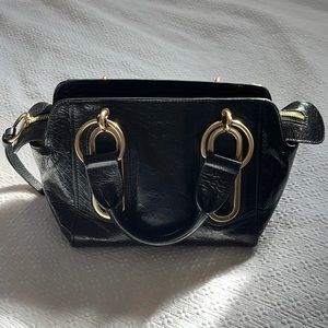 See by Chloe black leather handbag